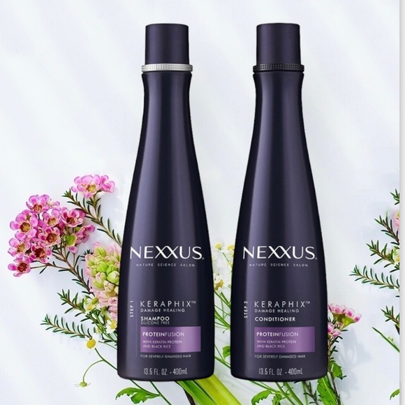 Nexxus Keraphix Shampoo and Conditioner for Damaged Hair 3 Sets - Picture 2 of 13